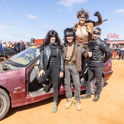 Mad Max adds extra grunt to outback music festival