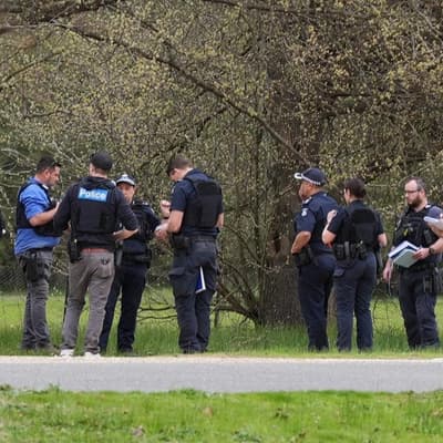 Search for fugitive over 'cold-blooded murder' of cops