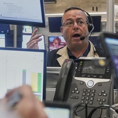 Wall Street gains as traders await Nvidia results