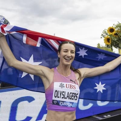 Diamond bound: Olyslagers leaps to glory in Zurich