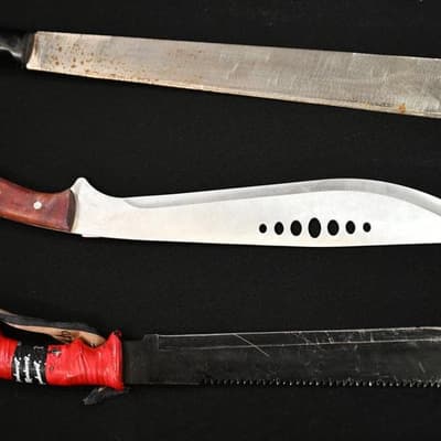 Bin it or face years behind bars: machete ban begins