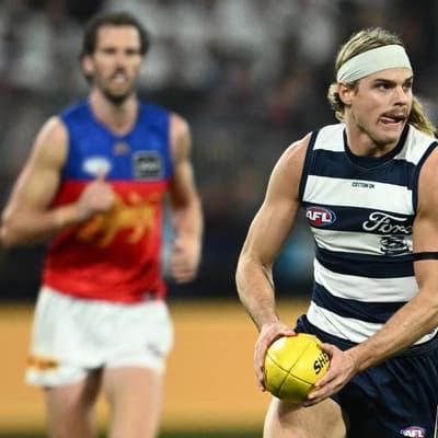 The AFL's second qualifying final at a glance