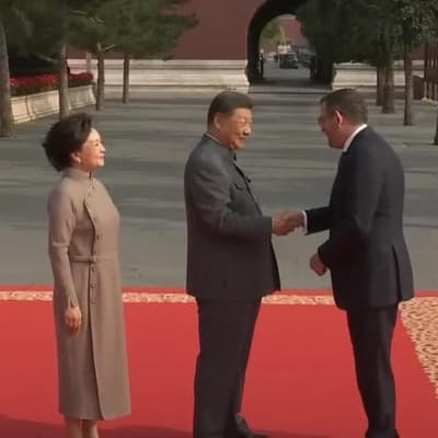 Daniel Andrews breaks silence on China parade outing