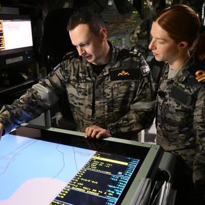 Submarine on show as crew stretch legs in big city