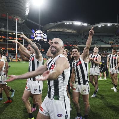 'Bloody brilliant': Magpie Dad's Army relish finals win