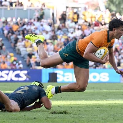 'We've been dying for it': Suaalii on the double