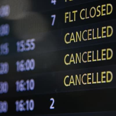 Flight protection scheme set for take-off without compo