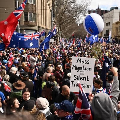 March for Australia group's claim about Indian migrant numbers is false