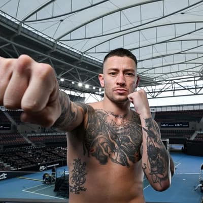 'I'll talk to Patty': Aussie boxer in bright lights