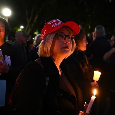 'We cannot live in fear': Aussie vigil for Charlie Kirk