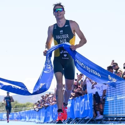 Hauser aims to iron out chinks on busy tri weekend