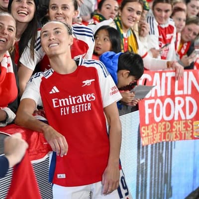 Ton of joy: Foord celebrates 100th WSL match with goal