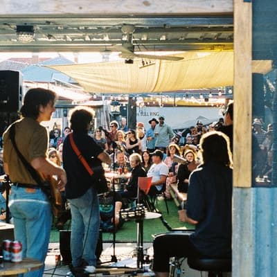 Jam and scones and rock 'n' roll are all the bush needs