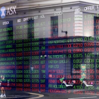 Australian shares close lower as banks and miners drag