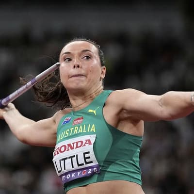 Little goes large to claim javelin bronze in Tokyo