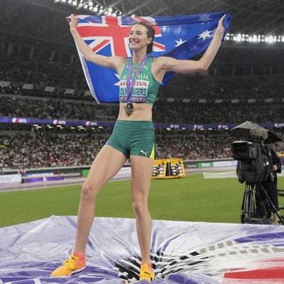 Olyslagers soars to high jump gold in Tokyo