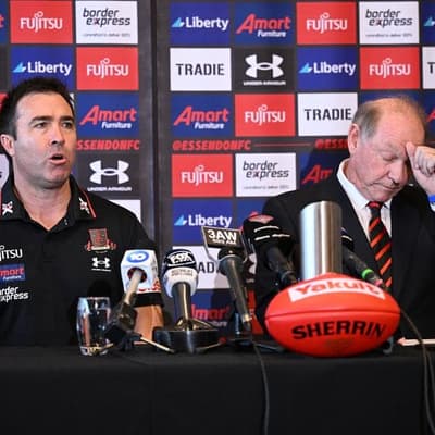 Essendon president stands down amid Merrett turmoil
