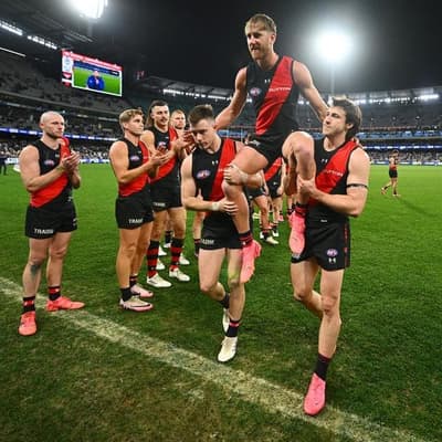 Fellow Bombers captains hope Merrett will stay