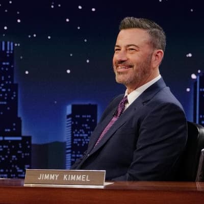 Jimmy Kimmel defends free speech as he returns to TV
