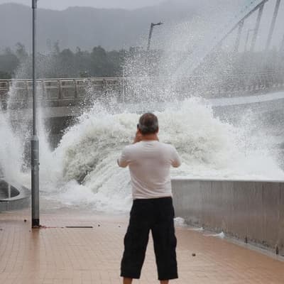 Typhoon Ragasa aims at China after lashing Taiwan, HK