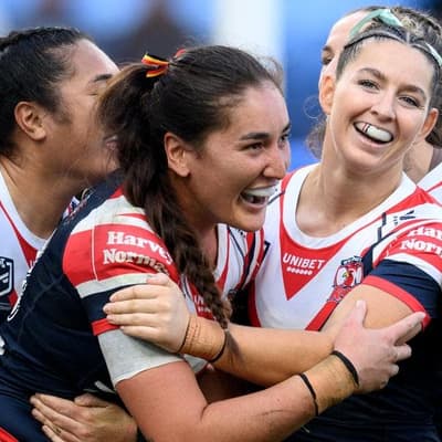 Roosters must buck NRLW finals trend against Sharks