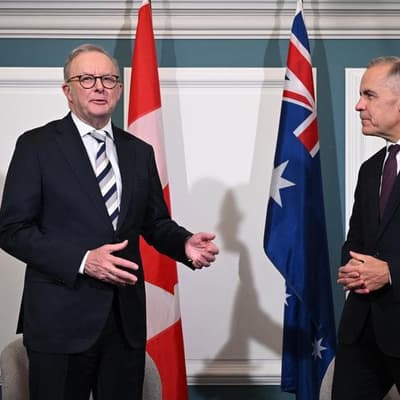 PM flies into friendlier territory with like minds