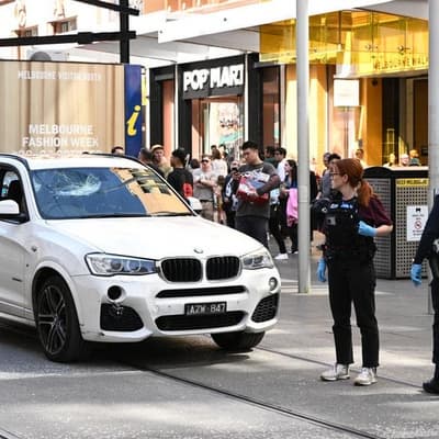 Teen boys charged after stolen car hits pedestrian