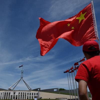 Aussie shares trade flat amid BHP ore shipping worries