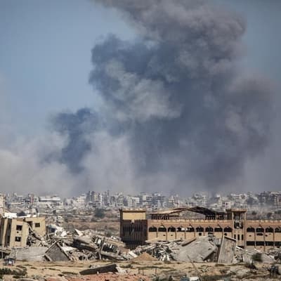 Israeli strikes kill dozens, as Hamas mulls Trump plan