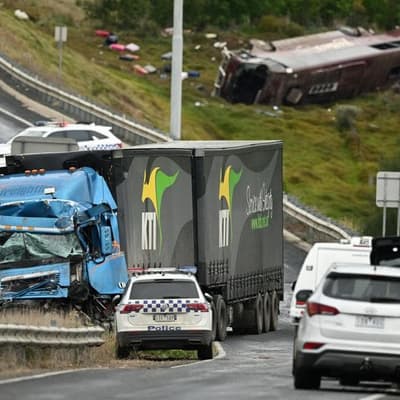 'Everlasting regret' truckie to be jailed for bus crash