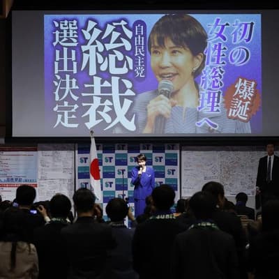 Right-winger set to be Japan's first female premier