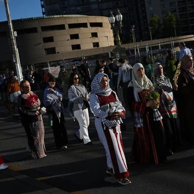 Defiant pro-Palestine vigils call for urgent ceasefire