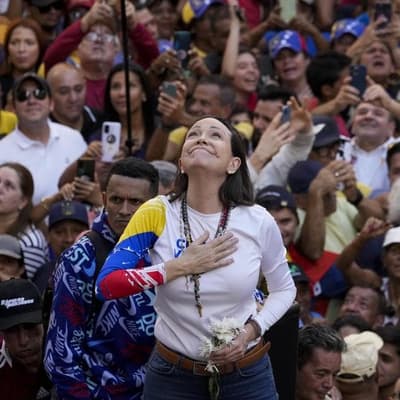 Venezuela's Maria Machado wins Nobel Peace Prize