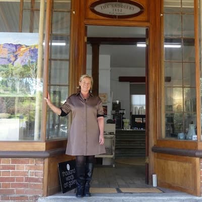 Tiny gallery heralds the future in the town time forgot