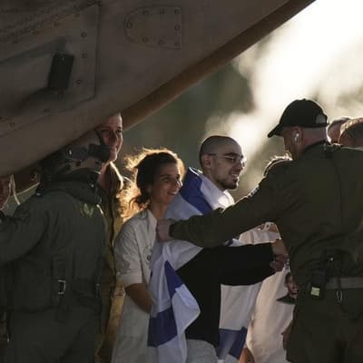 Trump says Holy Land at peace