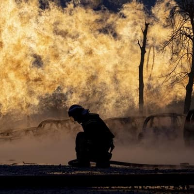 Russian barrage hits Ukraine gas facilities, Kyiv says