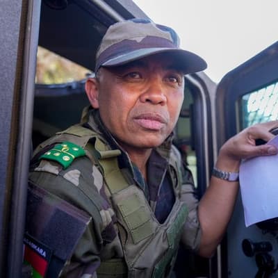 Colonel sworn in as Madagascar president after coup