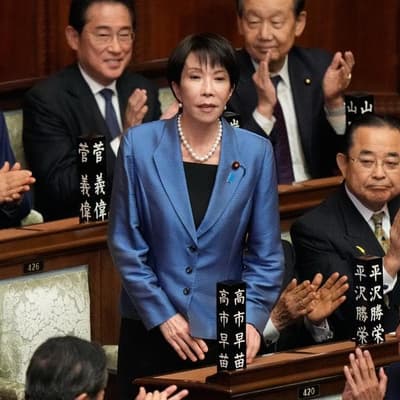 Japan's parliament elects first female prime minister