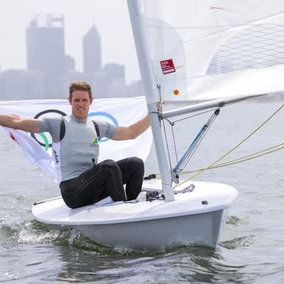 Sail champion Wearn plots fresh course for LA Olympics
