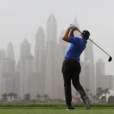 Aussie amateur leads in Dubai, dreaming of Augusta