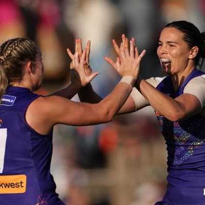 Dockers record big win as AFLW finals chase heats up
