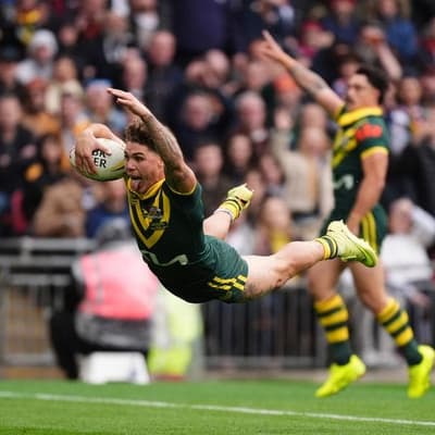 Walsh lights up Ashes return as Kangaroos maul England