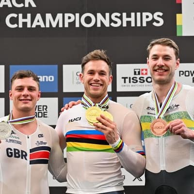 'It's just business': Hoffman steps up in track cycling