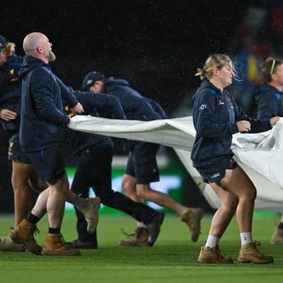 Rain washes out first T20 with India on top of Aussies