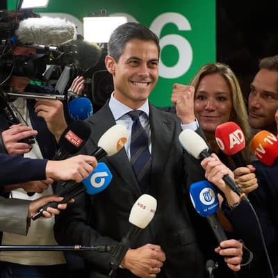 Dutch centrist Jetten confident after far-right setback