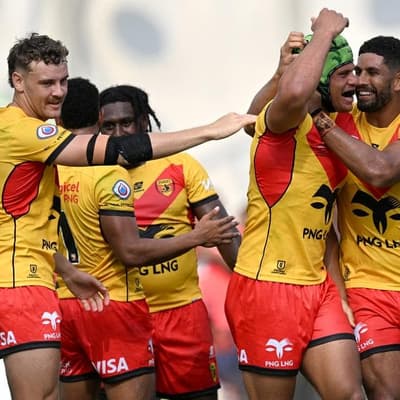 The eye-catching NRL auditions in PNG's dominant win