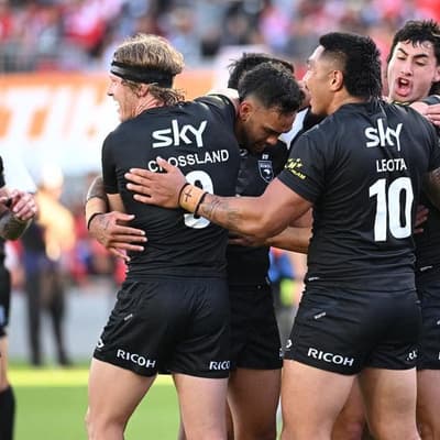 Kini stars for Kiwis as Tonga's Katoa taken to hospital