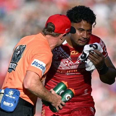 Katoa stable, but NRL to probe Tonga star's head knocks
