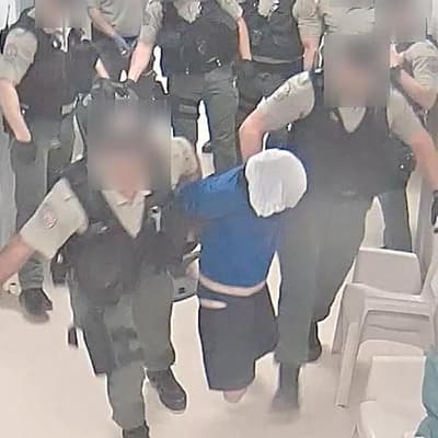 Video shows guards roughly treat inmate who had seizure