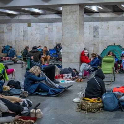 Russia launches major drone and missile attack on Kyiv